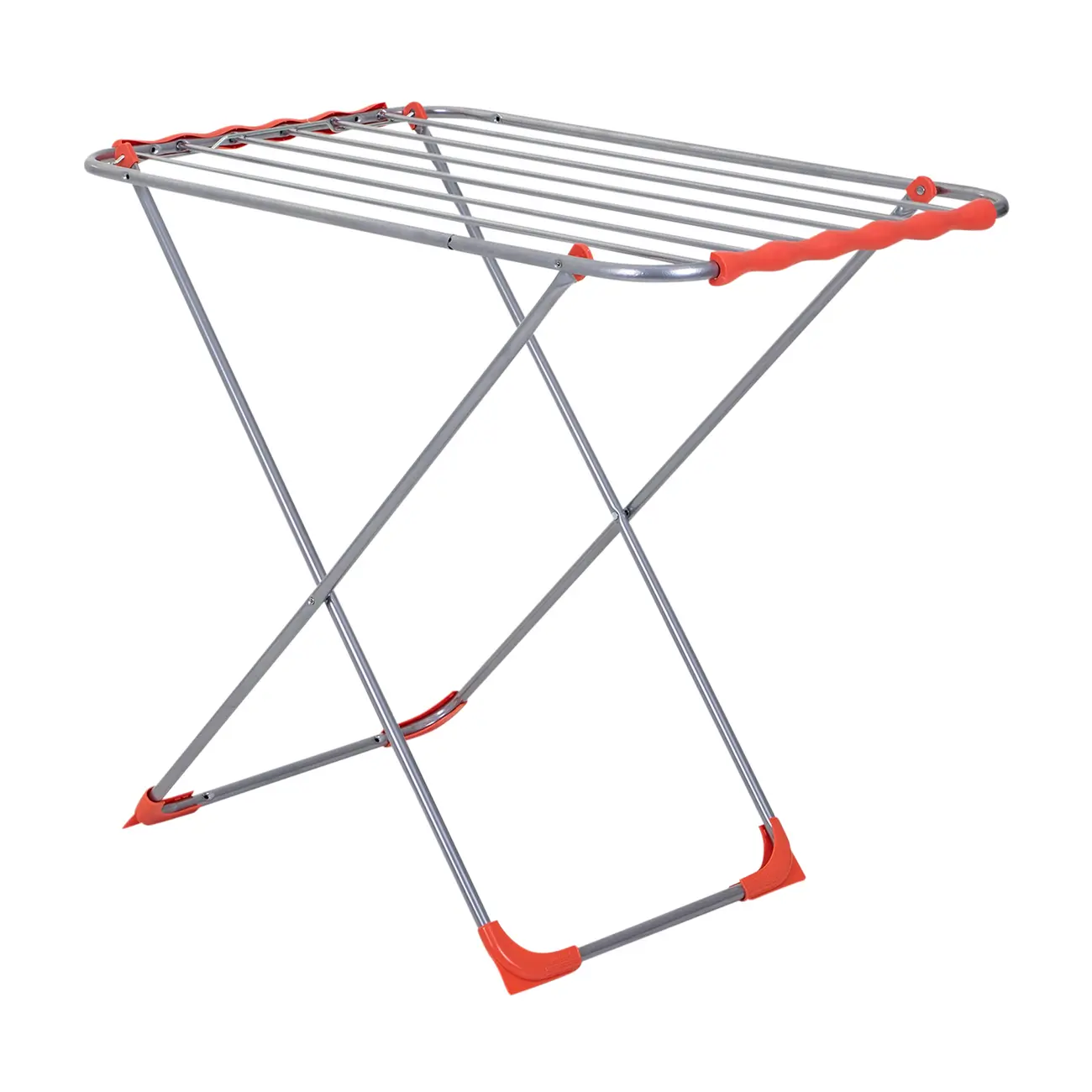VARAL DE CHÃO 90 CM X 85 CM ALU-DRY - ALUMÍNIO/MELÃO - Foto 2