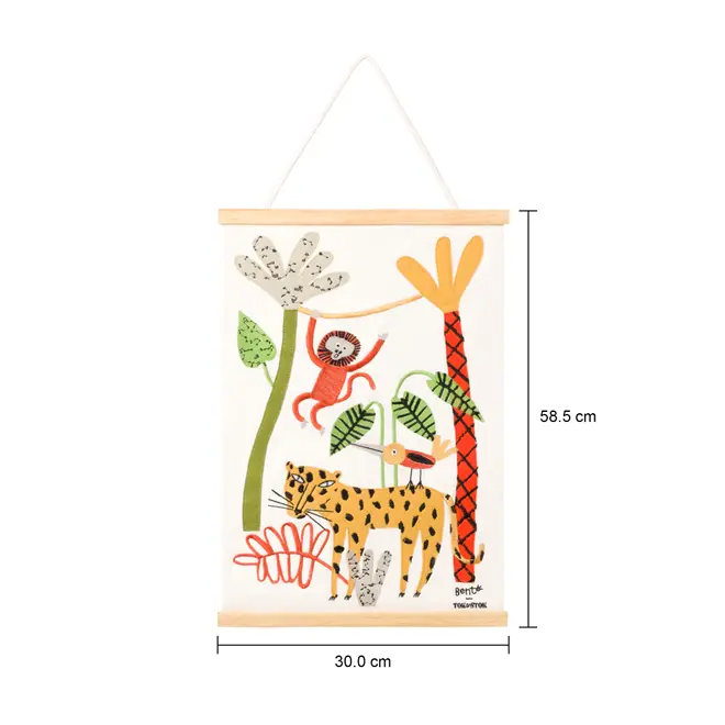 FLÂMULA BICHARADA SELVA - NATURAL/MULTICOR - Foto 3