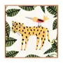 QUADRO BICHARADA FELINO 30 CM X 30 CM - PINUS NATURAL/MULTICOR - Foto 1