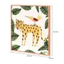 QUADRO BICHARADA FELINO 30 CM X 30 CM - PINUS NATURAL/MULTICOR - Foto 4