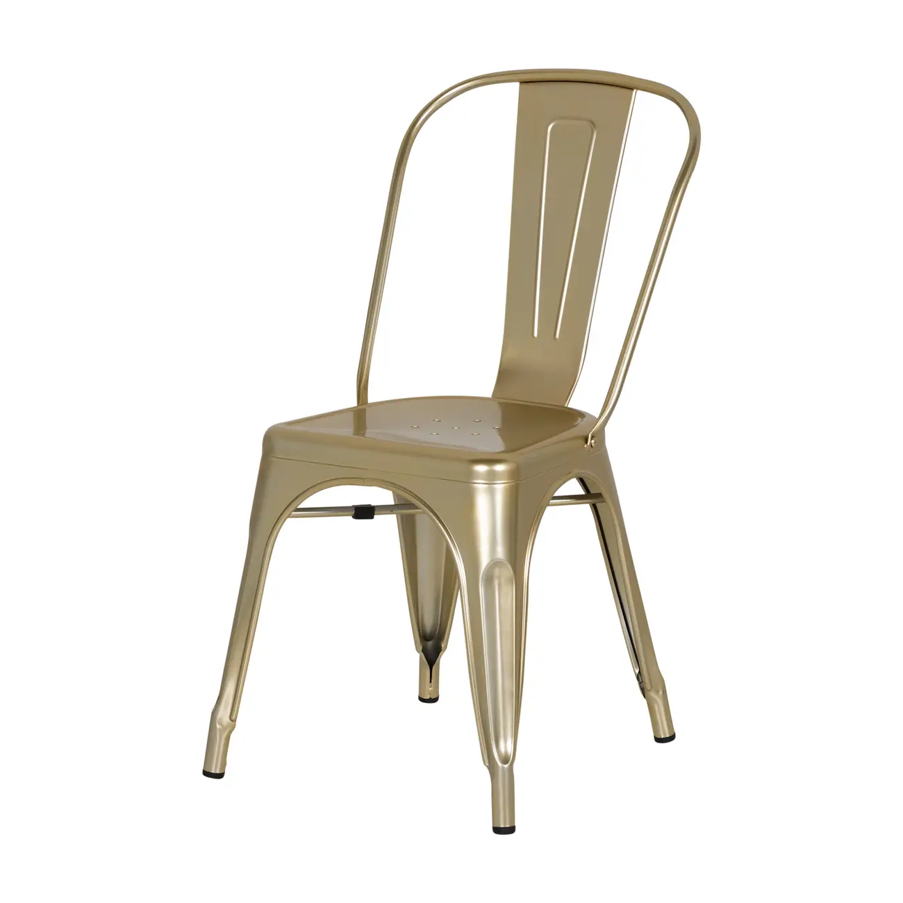 CADEIRA EMPILHÁVEL LÉGAT - DOURADO - Foto 1
