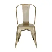 CADEIRA EMPILHÁVEL LÉGAT - DOURADO - Foto 2