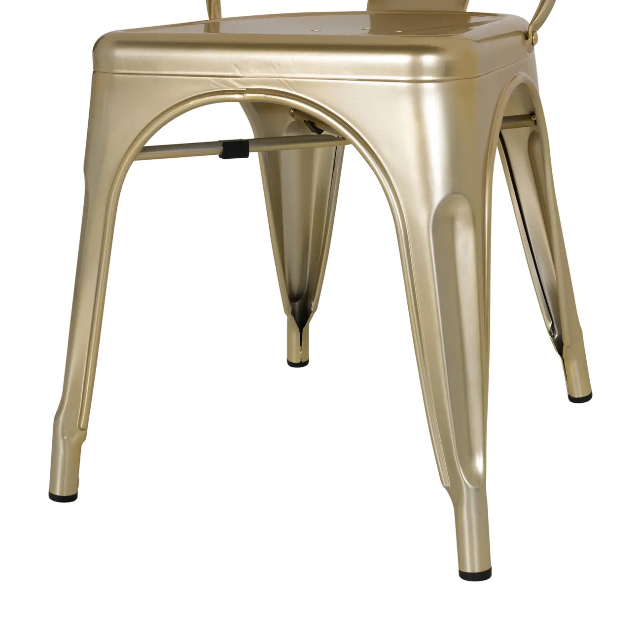 CADEIRA EMPILHÁVEL LÉGAT - DOURADO - Foto 5