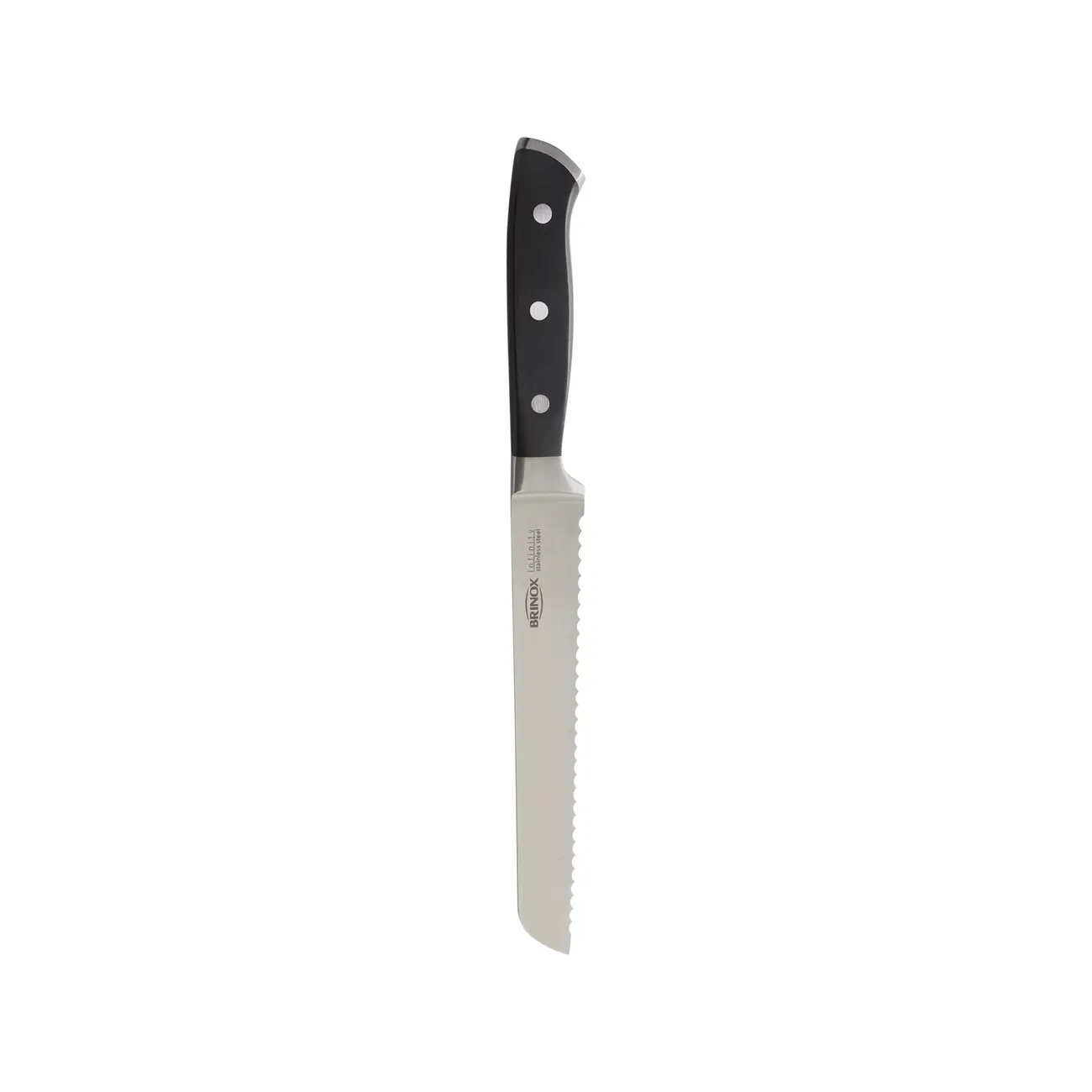 FACA PARA PÃO INFINITY - INOX/PRETO - Foto 1