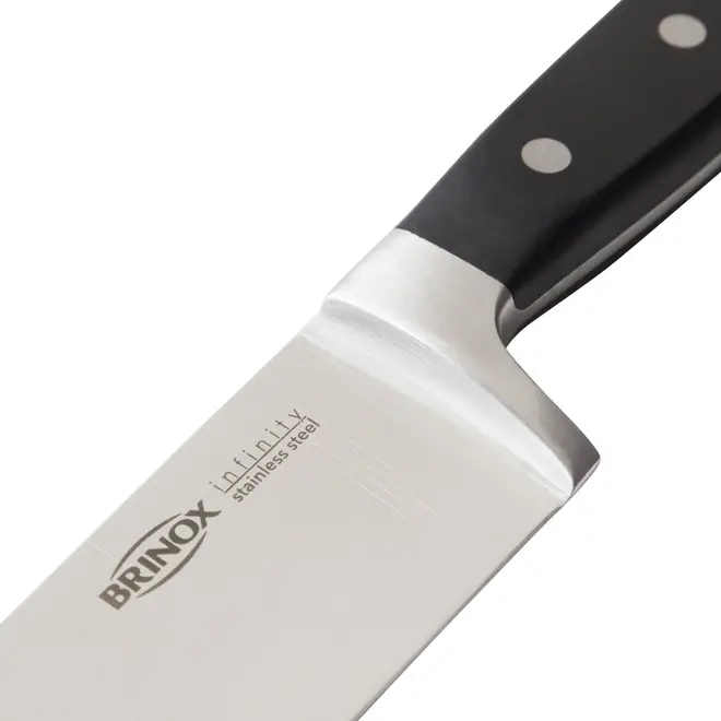 FACA DO CHEF INFINITY - INOX/PRETO - Foto 3