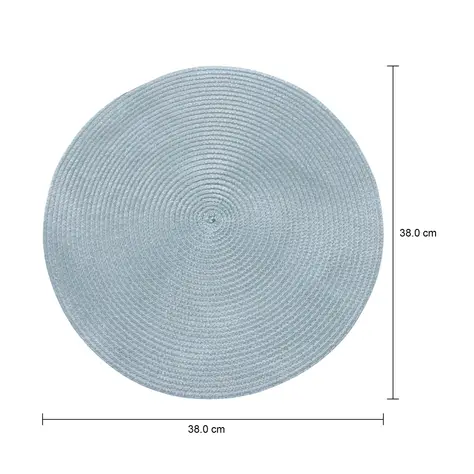Imagem com medidas do produto LUGAR AMERICANO 38 CM LUCEN