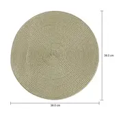 LUGAR AMERICANO 38 CM LUCEN - MUSGO - Foto 5