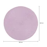 LUGAR AMERICANO 38 CM LUCEN - MALVA - Foto 5