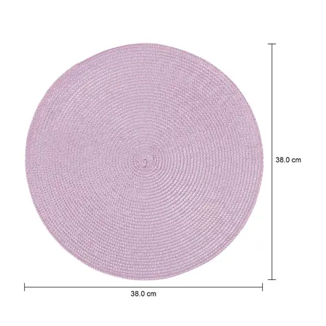 Imagem com medidas do produto LUGAR AMERICANO 38 CM LUCEN
