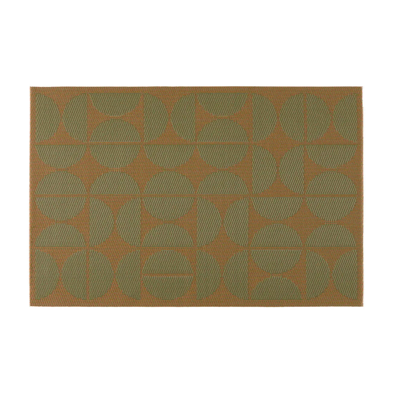 LUGAR AMERICANO 45 CM X 30 CM MEZZO - MUSGO/ TERRACOTA - Foto 1