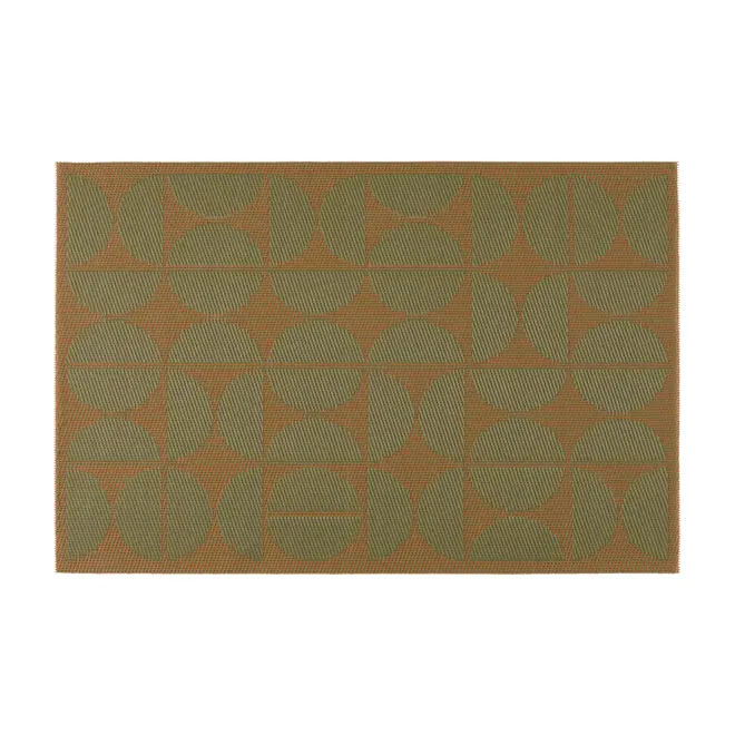 LUGAR AMERICANO 45 CM X 30 CM MEZZO - MUSGO/ TERRACOTA - Foto 1