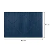 LUGAR AMERICANO 45 CM X 30 CM TRIUNFF - GALAXY BLUE - Foto 5