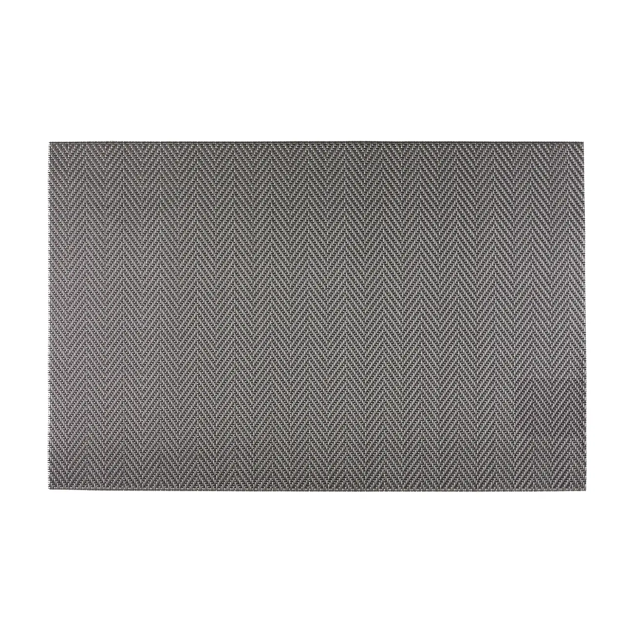 LUGAR AMERICANO 45 CM X 30 CM ESPINHA DE PEIXE - PRETO - Foto 1