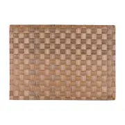 LUGAR AMERICANO 45 CM X 30 CM TRESSED - NATURAL - Foto 1