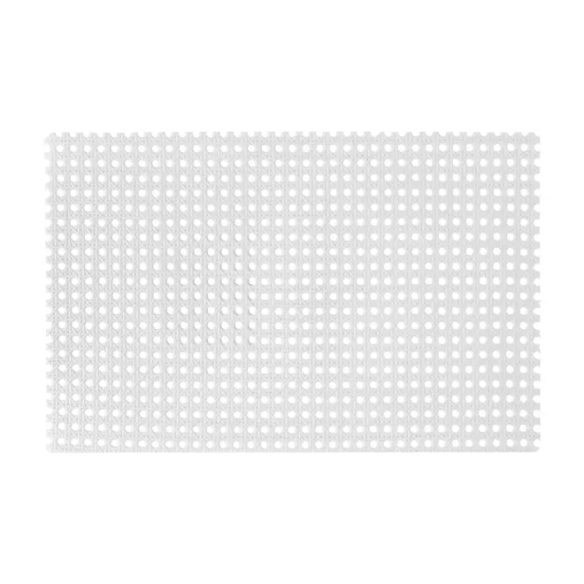 LUGAR AMERICANO PLÁSTICO 45 CM X 30 CM MATT - BRANCO - Foto 1