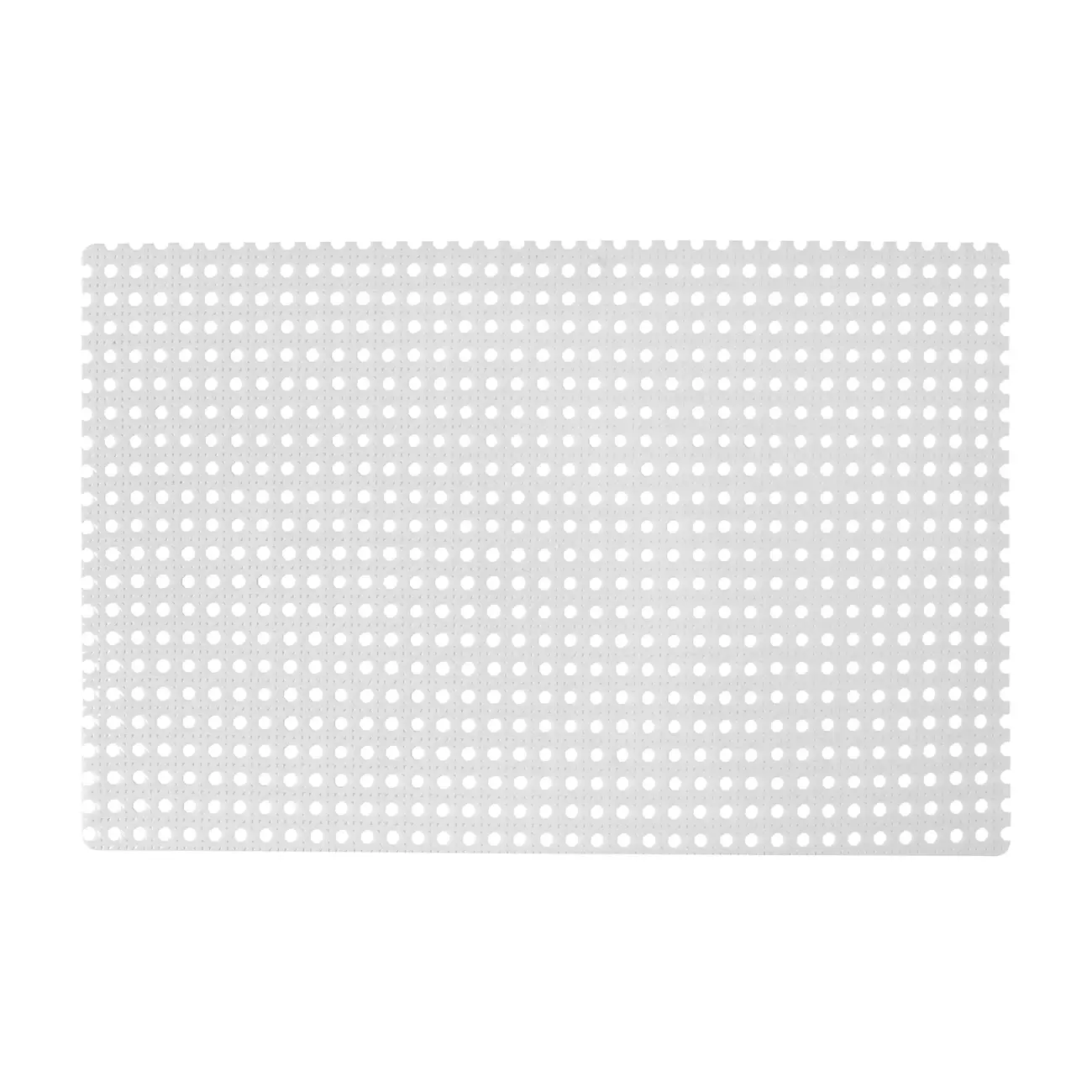 LUGAR AMERICANO PLÁSTICO 45 CM X 30 CM MATT - BRANCO - Foto 3