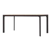 MESA PARA ÁREA EXTERNA 1,65 M X 80 CM SUMMERLAND - CAFÉ/NOZES - Foto 4