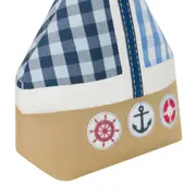 PESO PARA PORTA 20 CM X 9 CM RETALHINHO BARCO - VARIADO - Foto 5