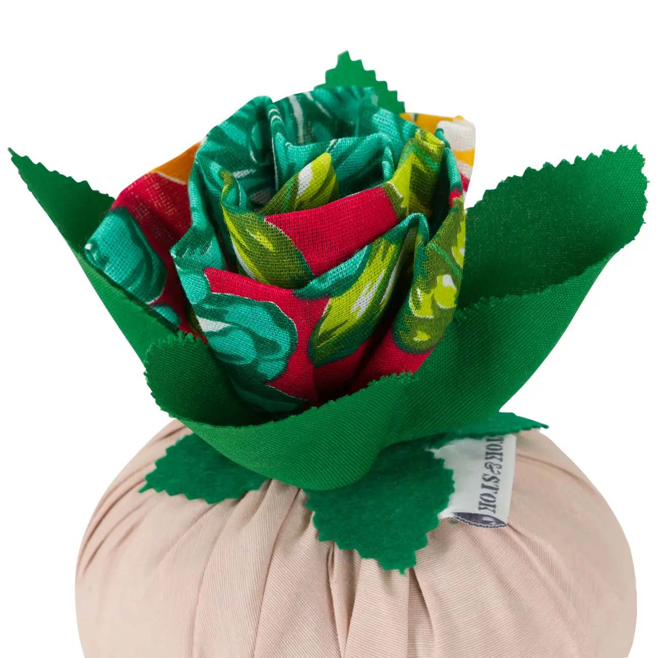PESO PARA PORTA 12 CM X 16 CM RETALHINHO FLOR - VARIADO - Foto 3