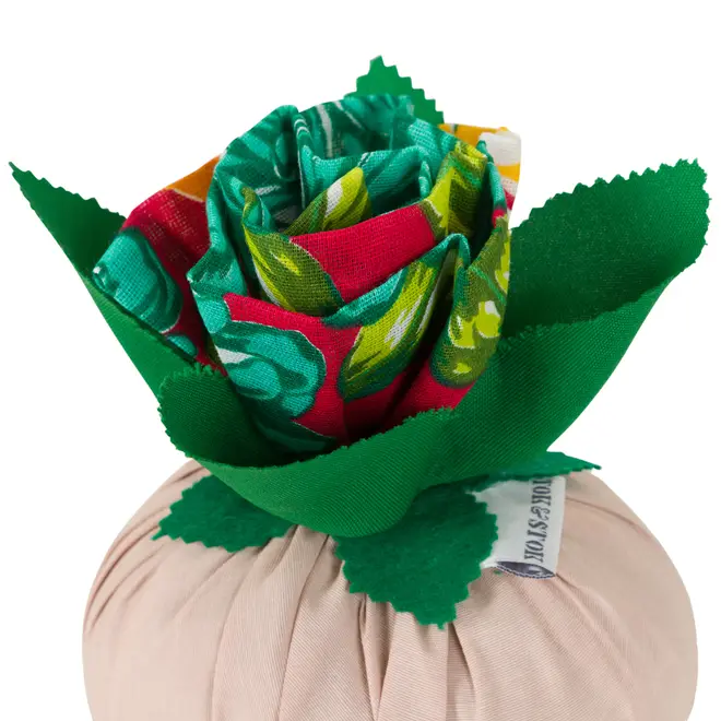 PESO PARA PORTA 12 CM X 16 CM RETALHINHO FLOR - VARIADO - Foto 3