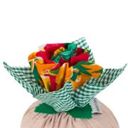PESO PARA PORTA 12 CM X 16 CM RETALHINHO FLOR - VARIADO - Foto 7