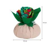 PESO PARA PORTA 12 CM X 16 CM RETALHINHO FLOR - VARIADO - Foto 11
