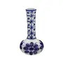 VASO 16 CM MONTE SIÃO - BRANCO/AZUL - Foto 1