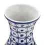 VASO 23 CM MONTE SIÃO - BRANCO/AZUL - Foto 3