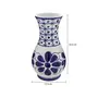 VASO 23 CM MONTE SIÃO - BRANCO/AZUL - Foto 6