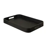 BANDEJA 46 CM X 30 CM JABULILE ÈBONY - PRETO/EBANIZADO - Foto 2