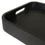 BANDEJA 46 CM X 30 CM JABULILE ÈBONY - PRETO/EBANIZADO - Foto 4