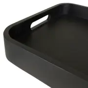 BANDEJA 46 CM X 30 CM JABULILE ÈBONY - PRETO/EBANIZADO - Foto 4