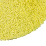 TAPETE REDONDO 1 M FLUFFY - LIMÃO SICILIANO - Foto 5