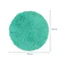 TAPETE REDONDO 1 M FLUFFY - SORBET DE MENTA - Foto 6
