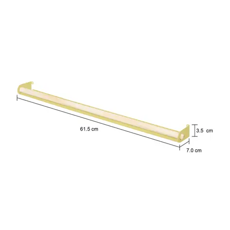 Imagem com medidas do produto PRATELEIRA 3,5 CM X 61 CM X 7 CM FOLDING