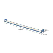 PRATELEIRA 3,5 CM X 61 CM X 7 CM FOLDING - ZIMBRO/MADEIRA NATURAL - Foto 4