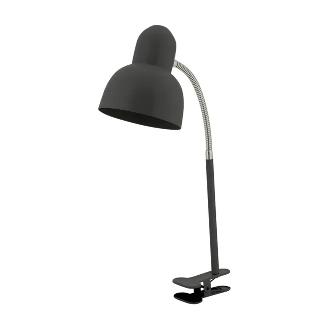 LUMINÁRIA COM GARRA SPEEN II - PRETO/CROMADO - Foto 1