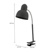 LUMINÁRIA COM GARRA SPEEN II - PRETO/CROMADO - Foto 10