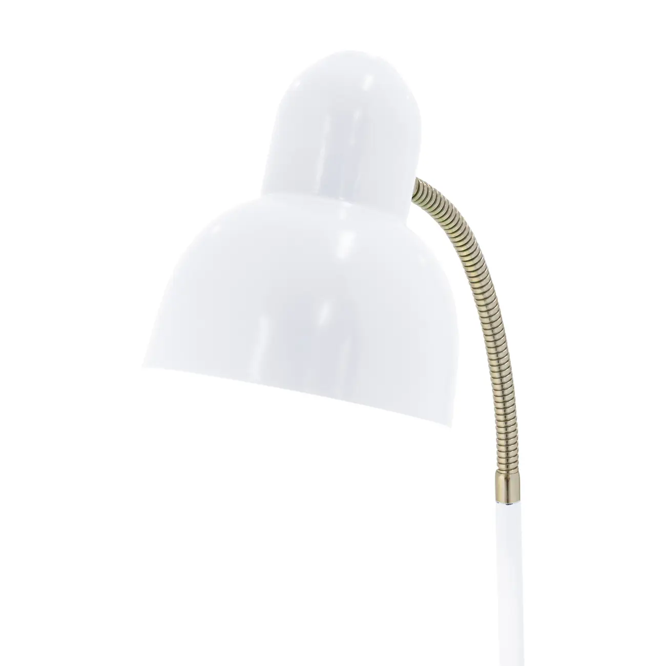 LUMINÁRIA COM GARRA SPEEN II - BRANCO/CROMADO - Foto 7