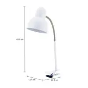 LUMINÁRIA COM GARRA SPEEN II - BRANCO/CROMADO - Foto 10