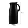 GARRAFA TÉRMICA 1,5 L ALL DAY - PRETO - Foto 7