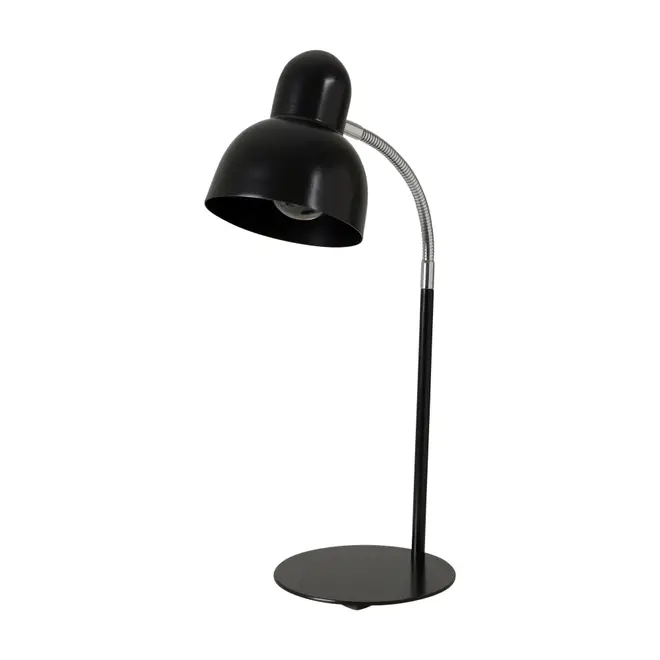 LUMINÁRIA DE MESA SPEEN II - PRETO/CROMADO - Foto 1