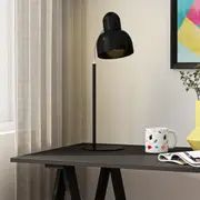 LUMINÁRIA DE MESA SPEEN II - PRETO/CROMADO - Foto 10