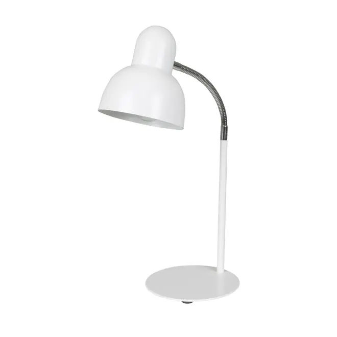 LUMINÁRIA DE MESA SPEEN II - BRANCO/CROMADO - Foto 1