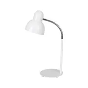 LUMINÁRIA DE MESA SPEEN II - BRANCO/CROMADO - Foto 5