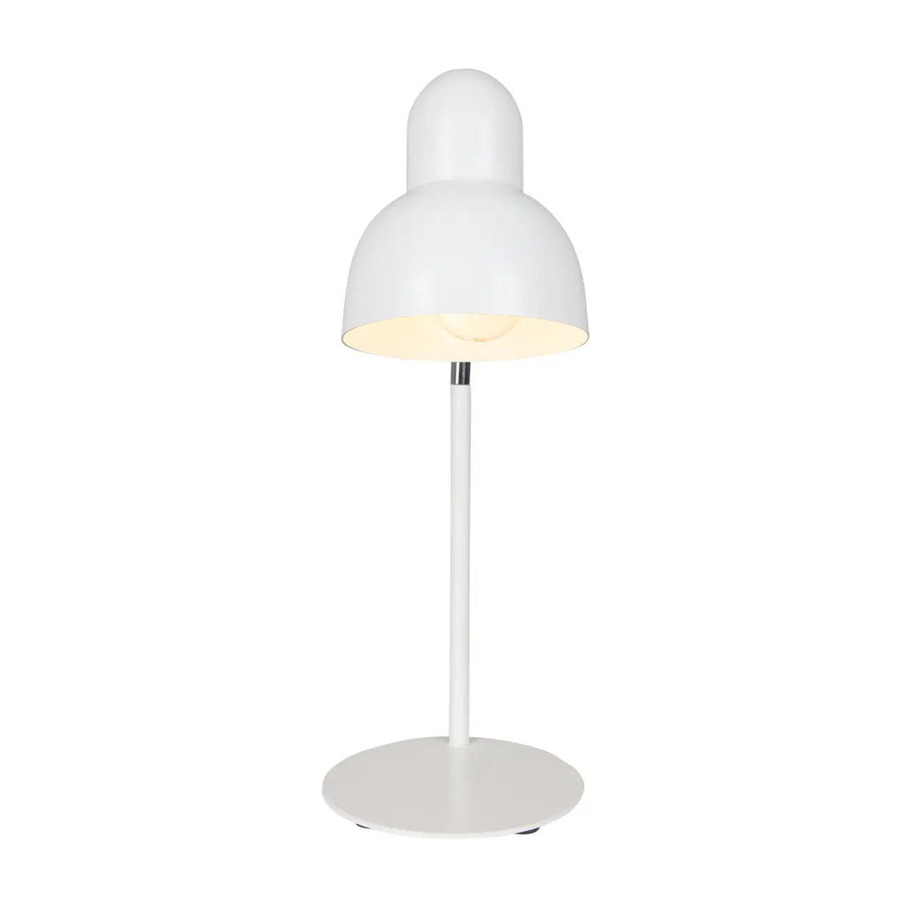 LUMINÁRIA DE MESA SPEEN II - BRANCO/CROMADO - Foto 6