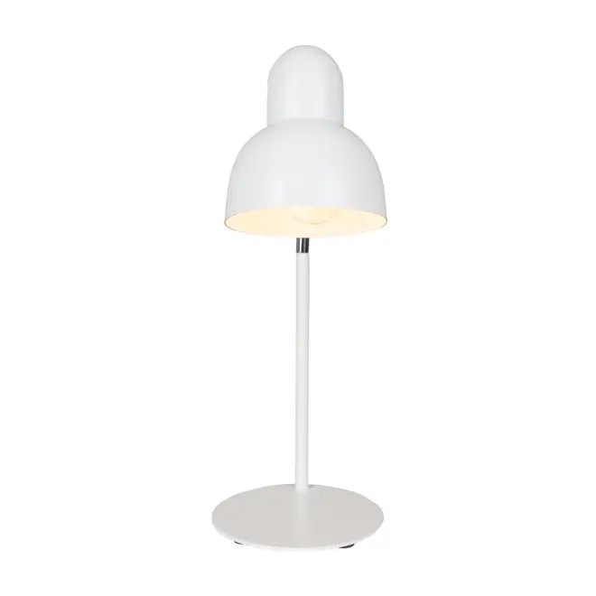 LUMINÁRIA DE MESA SPEEN II - BRANCO/CROMADO - Foto 6