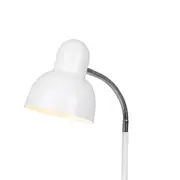 LUMINÁRIA DE MESA SPEEN II - BRANCO/CROMADO - Foto 7