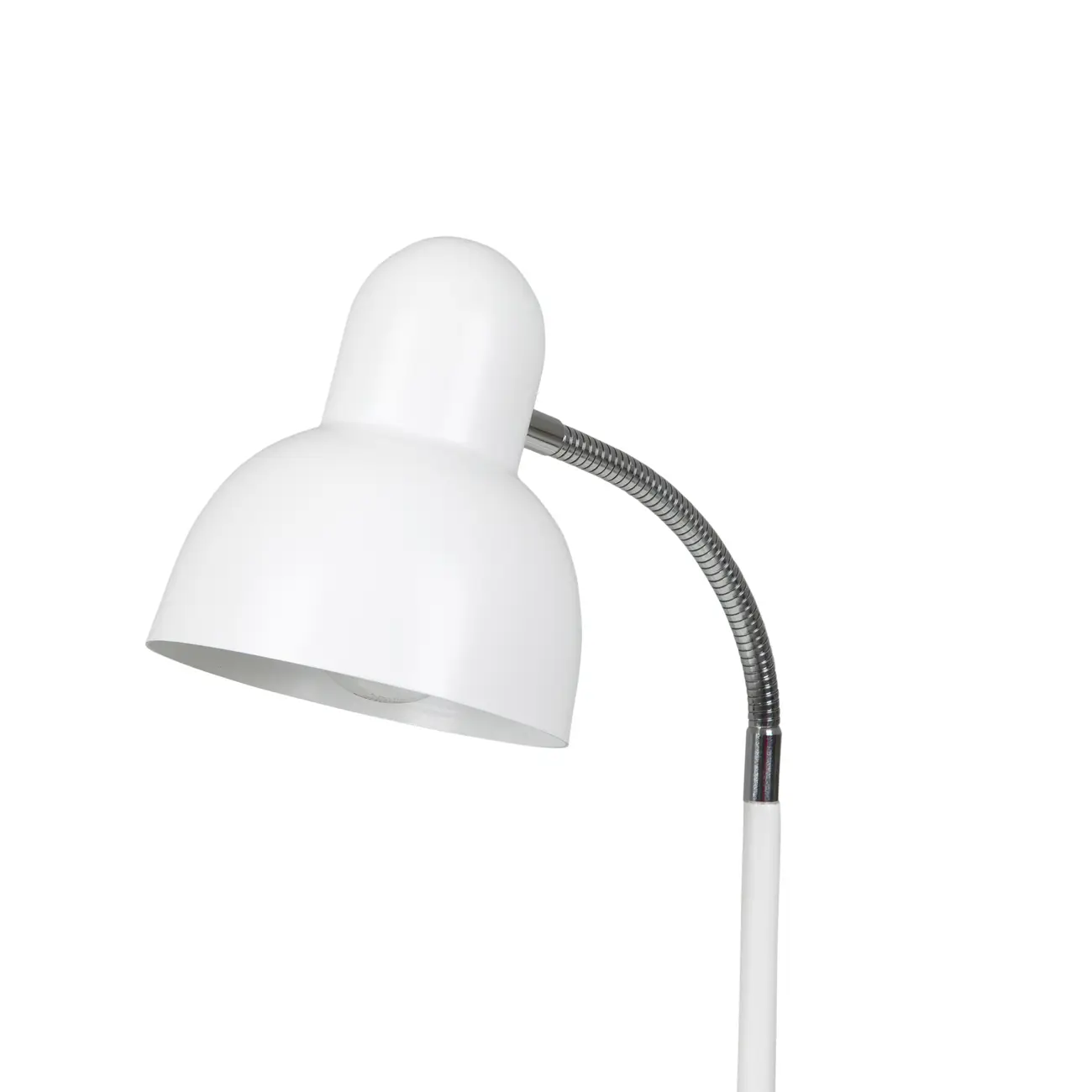 LUMINÁRIA DE MESA SPEEN II - BRANCO/CROMADO - Foto 8