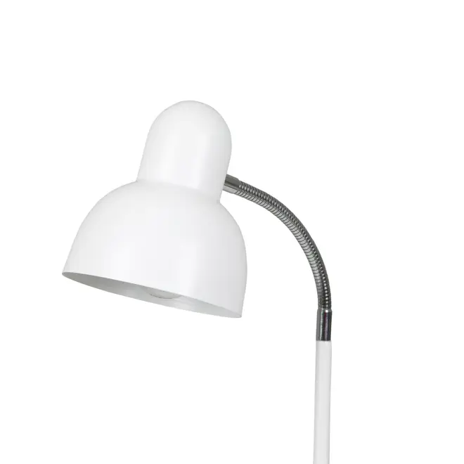 LUMINÁRIA DE MESA SPEEN II - BRANCO/CROMADO - Foto 8
